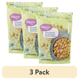 (3 Pack)  Organic Roasted & Salted Whole Cashews, 14 Oz