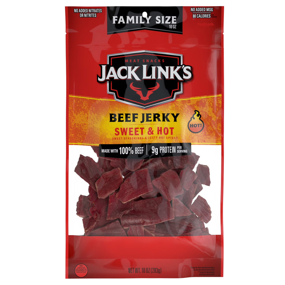 (8 Pack) 10 Ounce  Beef Peppered Jerky 1/1 Count