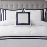 Hotel Border 4-Piece Comforter Set