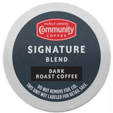 Signature Blend Dark Roast Coffee Single Serve Cups (96-Pack)