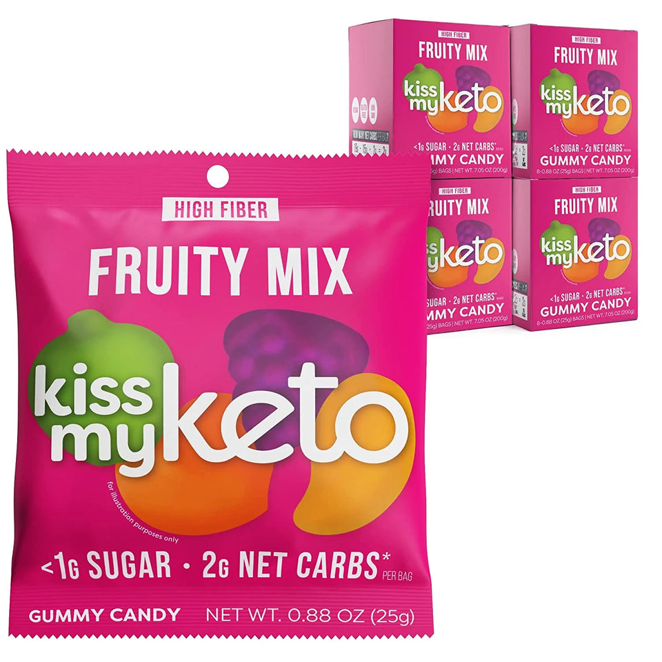 Gummy Candy, Sour Bears, 8 Bags, 0.88 Oz (25 G)