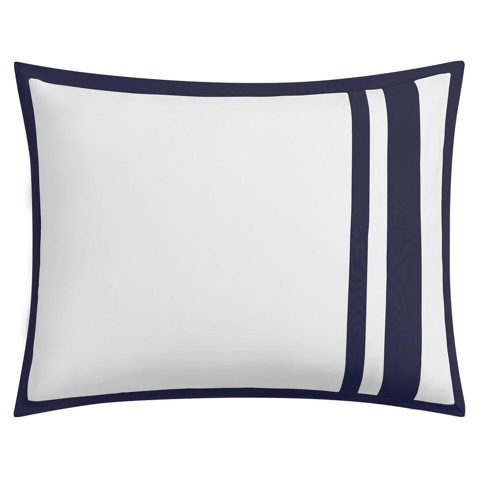 Hotel Border 4-Piece Comforter Set