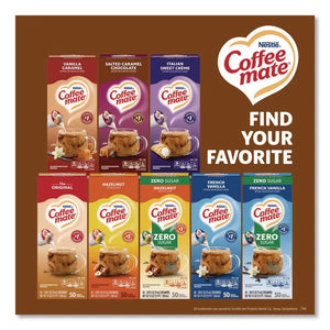 12384196 0.38 Oz. Mini Cups Liquid Coffee Creamer - Snickers (200/Carton)