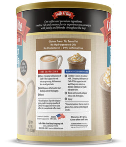 (4 Pack)  French Vanilla Cappuccino, 48 Oz Canister