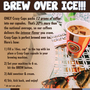 Decaf Variety Pack, Hot or Iced Coffee Pods Variety with Decaf Flavored Coffee Pods for Keurig K Cups Machines, 72 Count