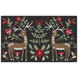 Holiday Hooked Accent Rug, 22” X 38”