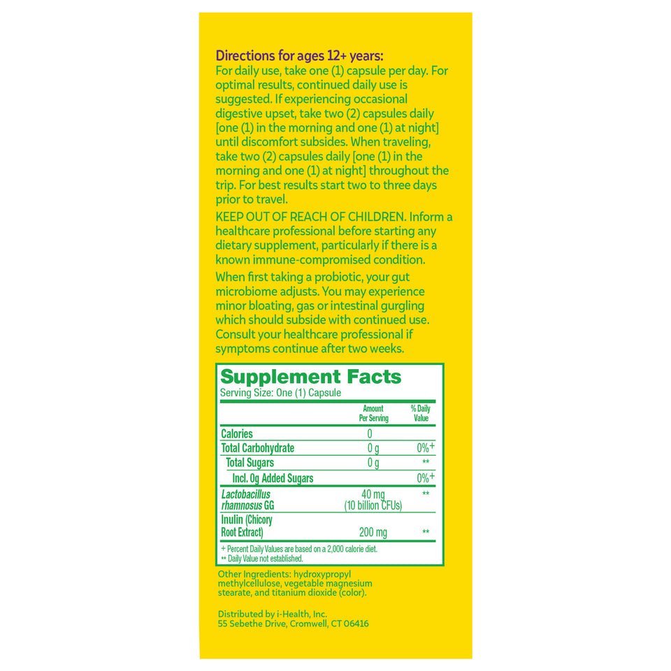 Digestive Health Probiotic, 80 Vegetarian Capsules