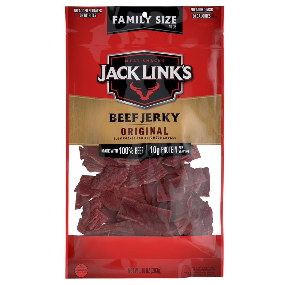 (8 Pack) 10 Ounce  Beef Peppered Jerky 1/1 Count