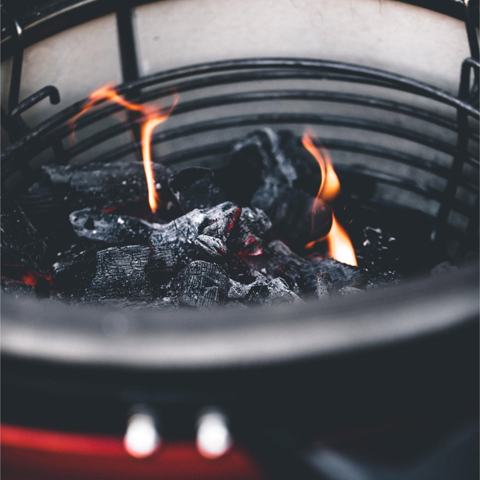 Big Block XL Lump Charcoal & Firestarter Bundle, 40 Lbs Charcoal & 24 Firestarters