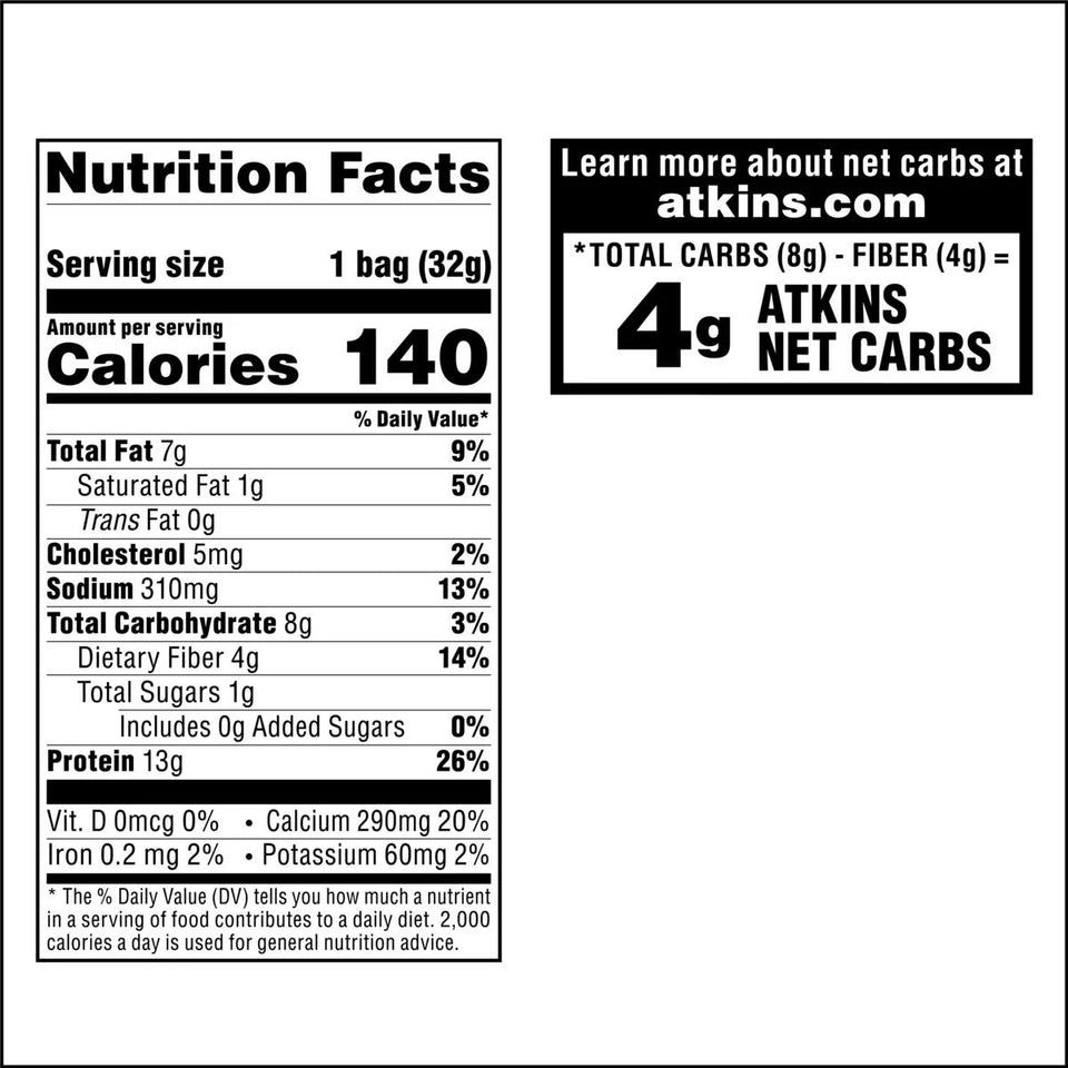 Ranch Flavored Protein Chips, Keto Friendly, Baked Not Fried, Ranch, 8 Count