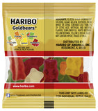 (2 Pack)  Goldbears Gummy Bears Original Assorted Fruit Flavor Candy Gummies, Candy Tub, 22.8Oz, 54Ct Mini Gummy Pouches