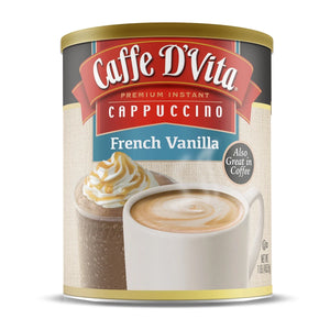 (6 Pack)  French Vanilla Cappuccino, 16 Oz Canister