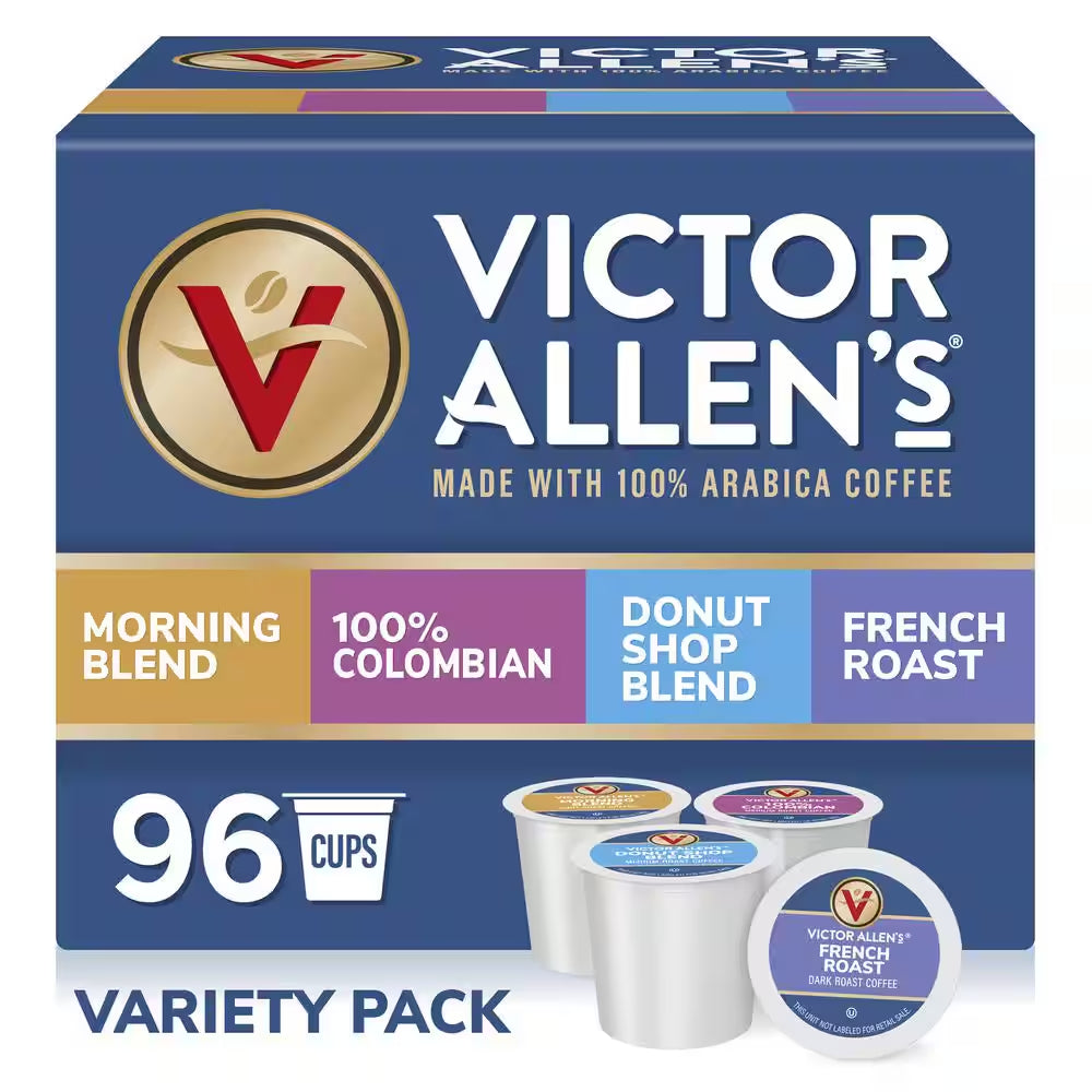 Coffee Variety Pack Assorted Roast Single Serve Coffee Pods for Keurig K-Cup Brewers (96 Count)