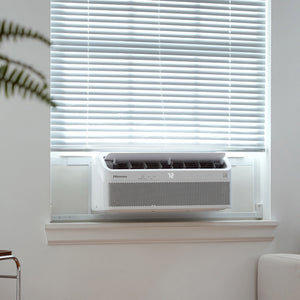 8,000 BTU Smart Inverter Window Air Conditioner with Easy Install Bracket