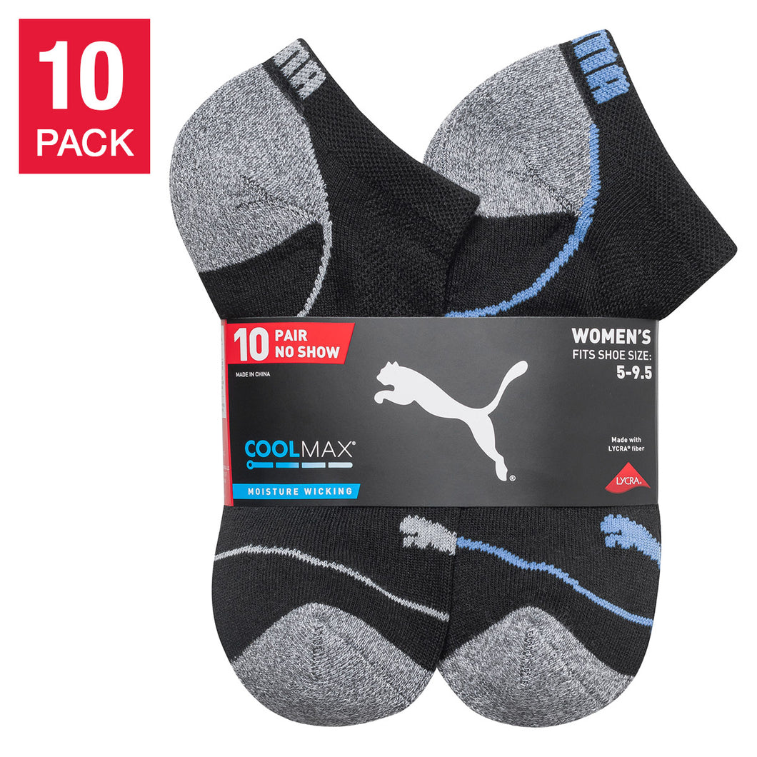 Women'S No Show Sock, 10-Pair