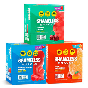 s - Healthy Low Calorie Snacks, Low Carb Keto Gummies (Gluten Free & Non GMO Candy) - 6 Pack Green Apple Blast