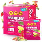 s - Healthy Low Calorie Snacks, Low Carb Keto Gummies (Gluten Free & Non GMO Candy) - 6 Pack Green Apple Blast