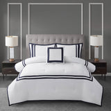 Hotel Border 4-Piece Comforter Set