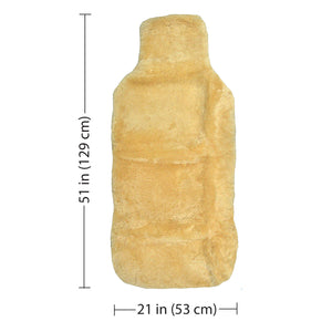 Sideless Sheepskin Seat Cover