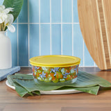 8-Piece Decorated Glass Food Storage Set