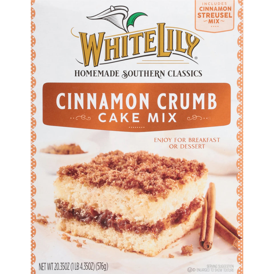 (6 Pack)  Cinnamon Crumb Cake Mix, 20.35 OZ Box