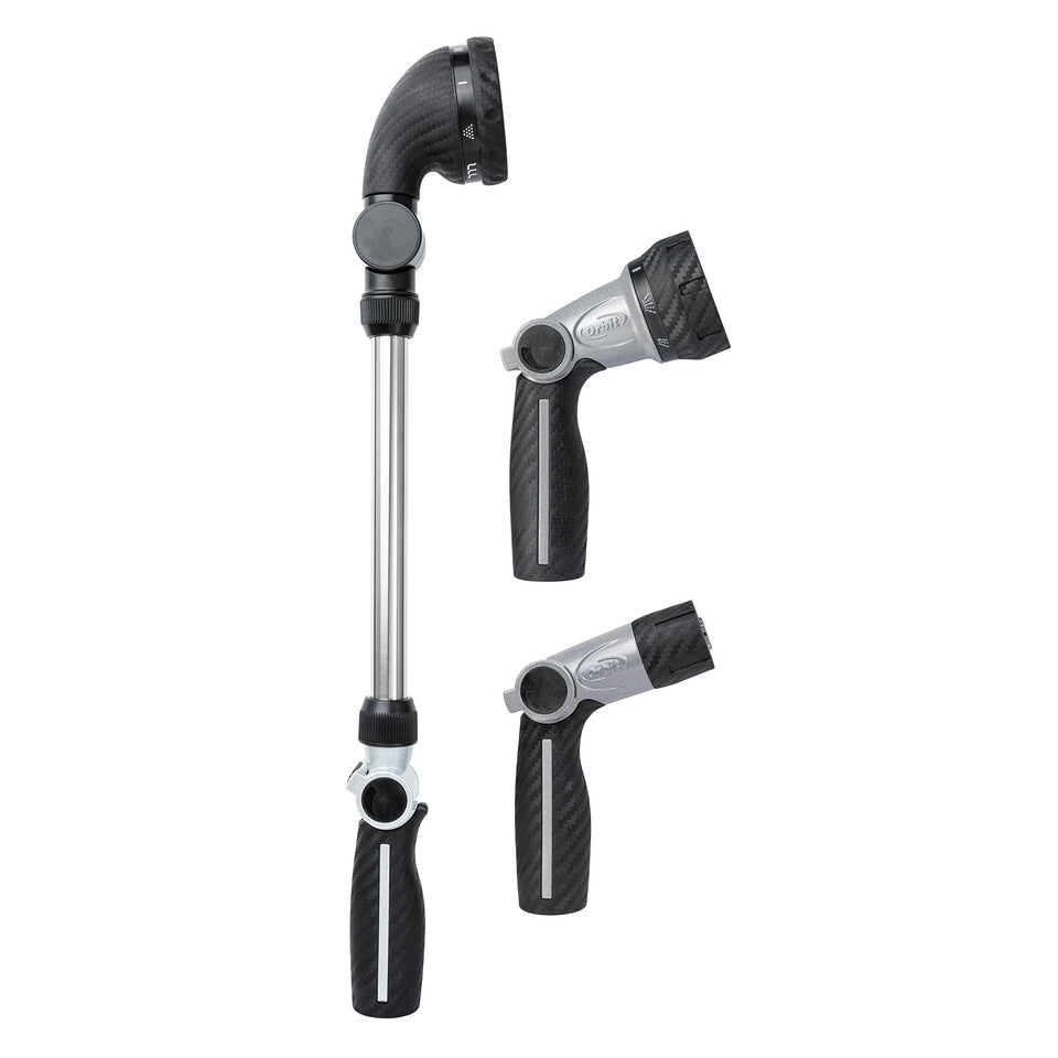 3-Piece Nozzle Set with Stainless Steel Wand