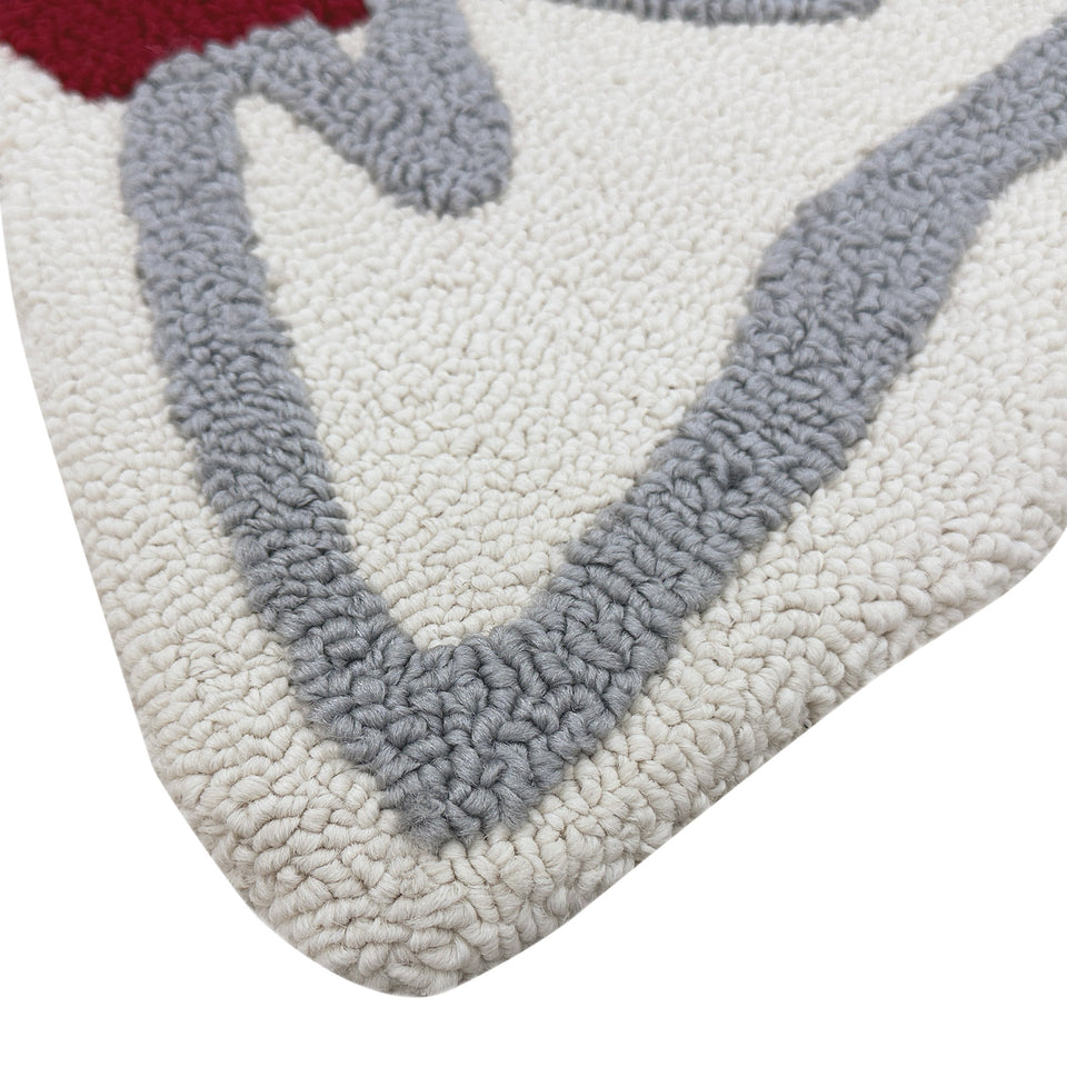 Holiday Hooked Accent Rug, 22” X 38”