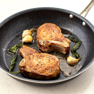Basalt Ceramic Non-Stick 3-Piece Skillet Set