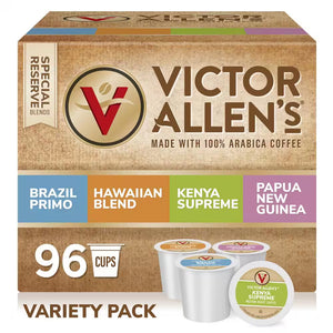 Around the World Variety Pack Single Serve Coffee Pods for Keurig K-Cup Brewers (96 Count)