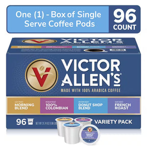 Coffee Variety Pack Assorted Roast Single Serve Coffee Pods for Keurig K-Cup Brewers (96 Count)