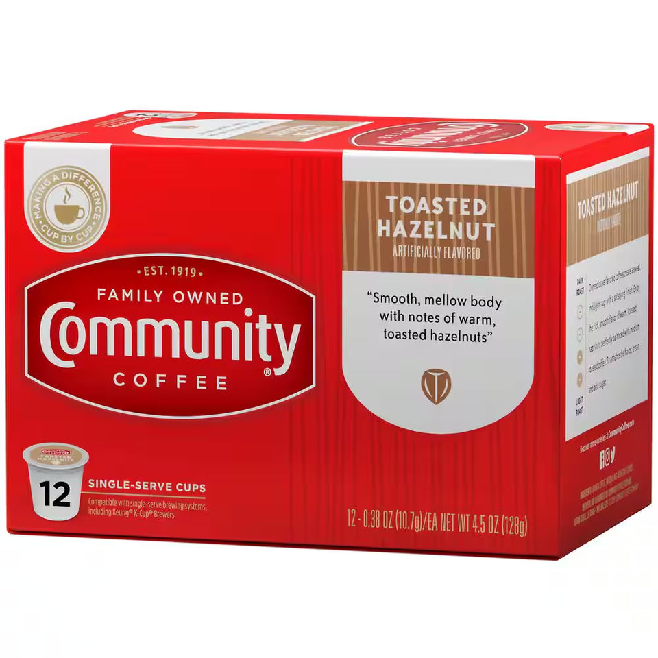 Toasted Hazelnut Premium Single Serve Cups (72-Pack)