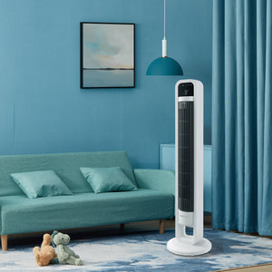 Tower Fan with Internal Oscillation and Wi-Fi