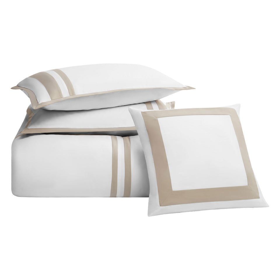 Hotel Border 4-Piece Comforter Set