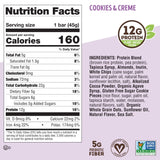 the Complete Cookie-Fied Bar, Plant-Based Protein, Cookies & Creme, 9 Ct