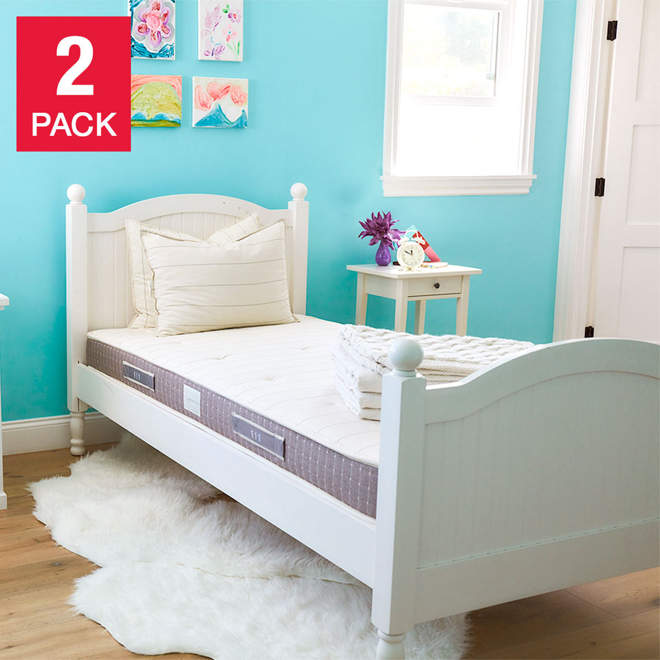 Juniper Kids Mattress, Twin, 2-Pack