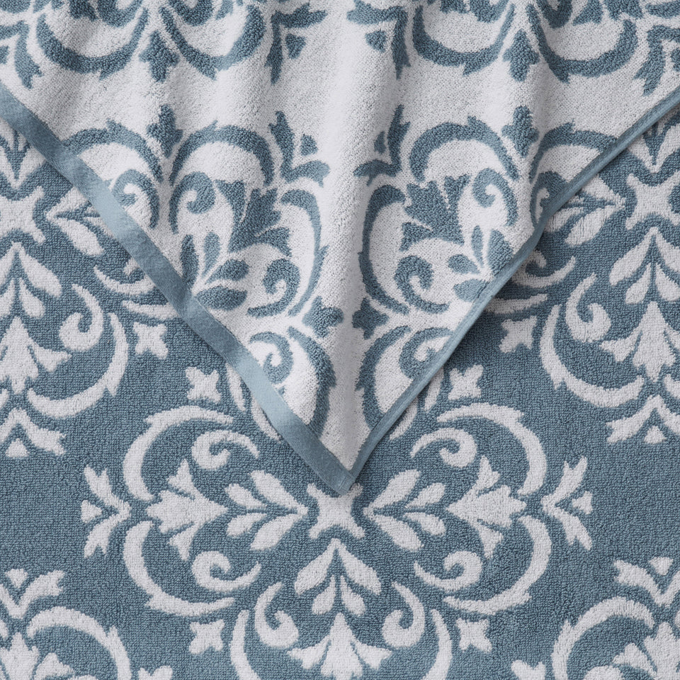 Jacquard 2-Piece Bath Towel Set