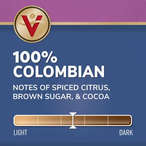 100% Colombian Coffee Medium Roast Single Serve Coffee Pods for Keurig K-Cup Brewers (42 Count)