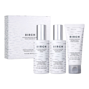 Birch Intensive Moisture for Men Facial Skincare Kit