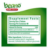 Extra Strength Food Enzyme Dietary Supplement, 180 Tablets