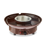 6-Ounce Aluminum Electric Fondue Melter Tray, Black, by