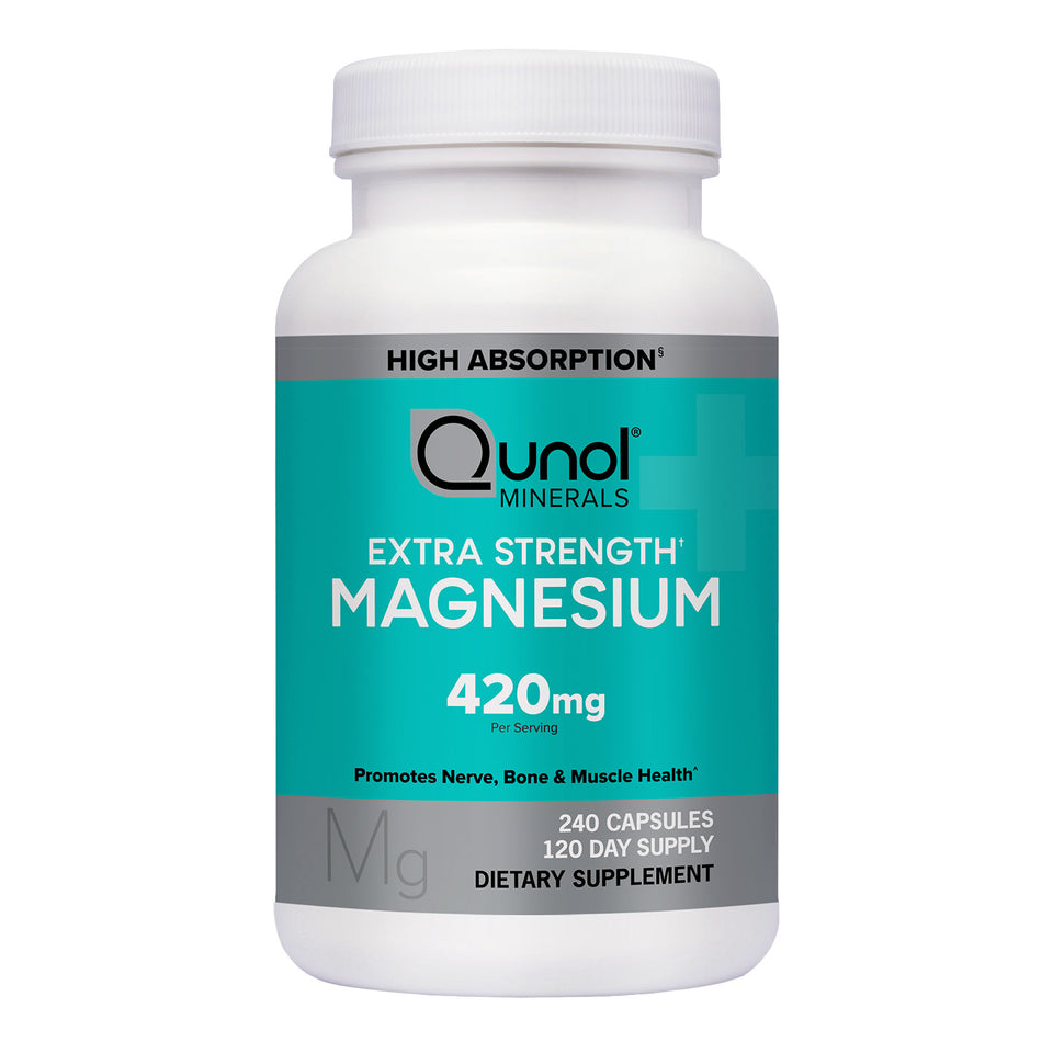 Extra Strength Magnesium 420 Mg, 240 Capsules