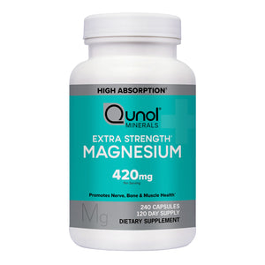 Extra Strength Magnesium 420 Mg, 240 Capsules
