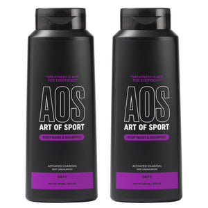 Men'S 2-In-1 Body Wash and Shampoo, Defy, 16 Fl Oz, 2-Pack