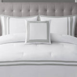 Hotel Border 4-Piece Comforter Set