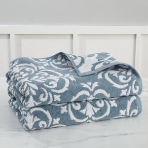 Jacquard 2-Piece Bath Towel Set