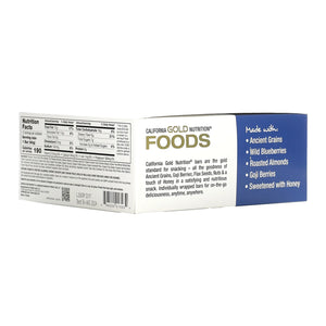 Foods, Wild Blueberry & Almond Chewy Granola Bars, 12 Bars, 1.4 Oz (40 G) Each