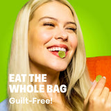 s - Healthy Low Calorie Snacks, Low Carb Keto Gummies (Gluten Free & Non GMO Candy) - 6 Pack Green Apple Blast