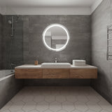 Kio 32" round LED Lighted Mirror