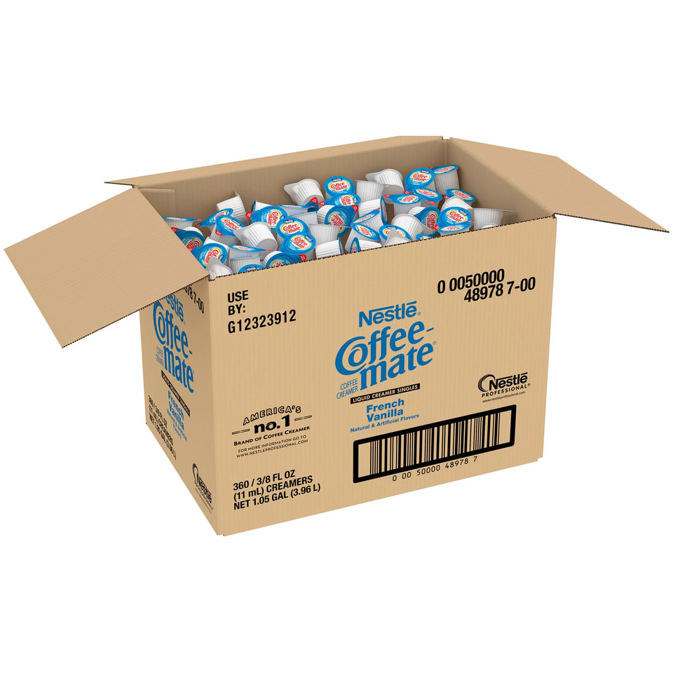 Nestlé Coffee-Mate French Vanilla Liquid Coffee Creamer 360 Ct Box