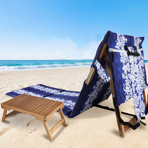 Beach Lounger with Tray Table